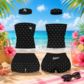 Midnight Polka Dot Set