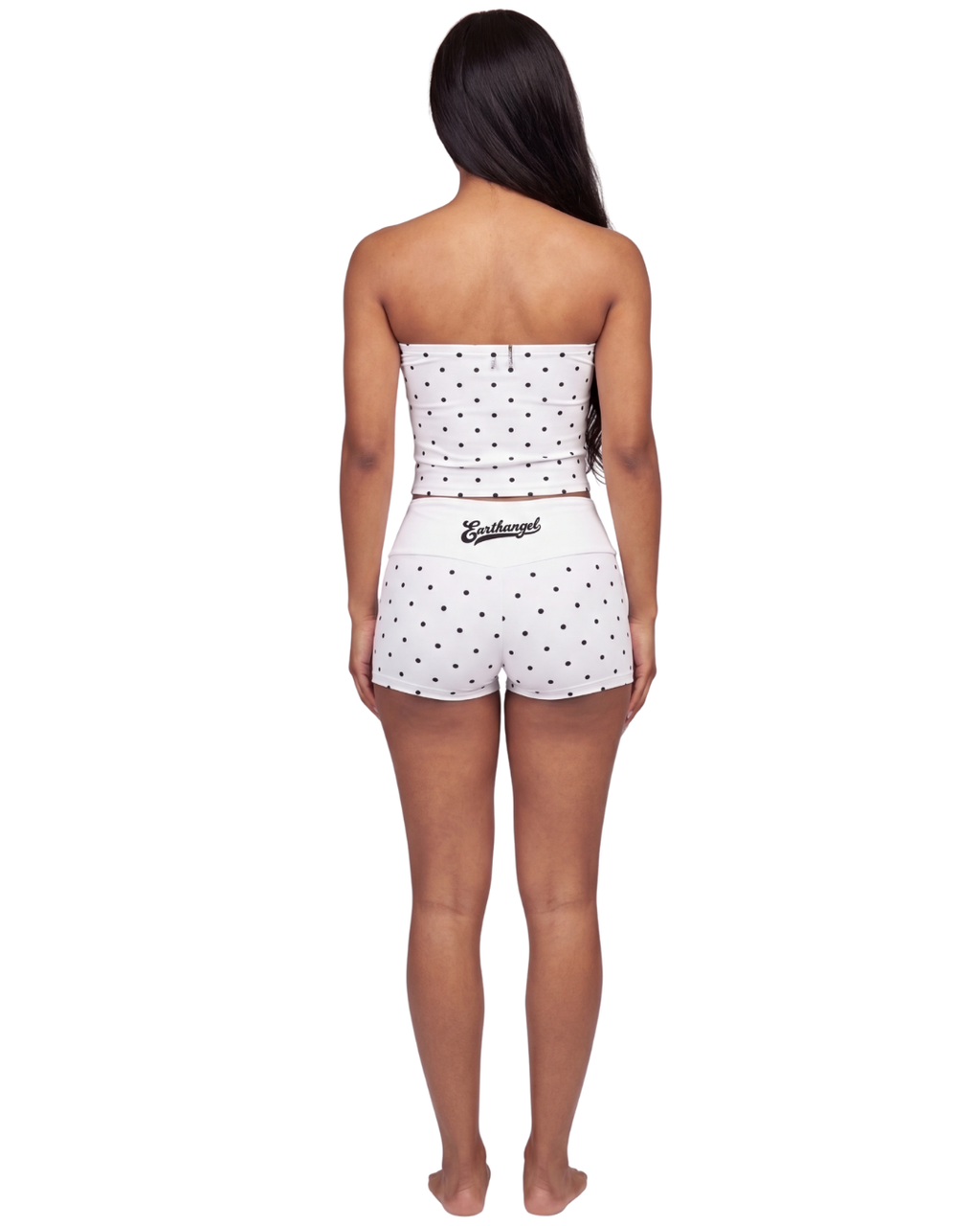 White Polka Dot Set
