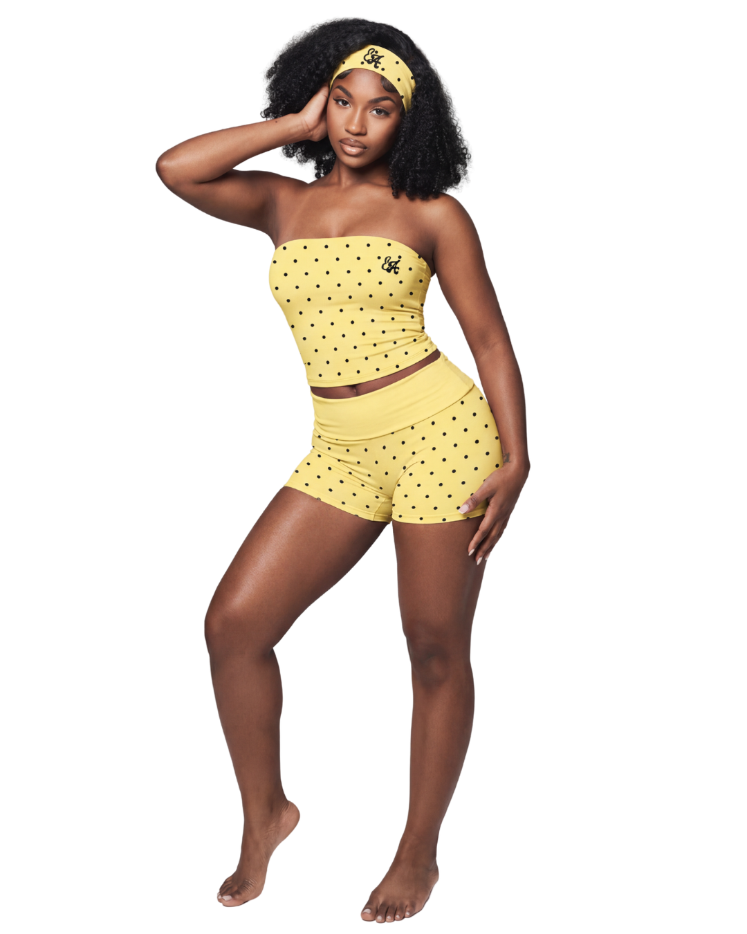 Buttercup Polka Dot Set