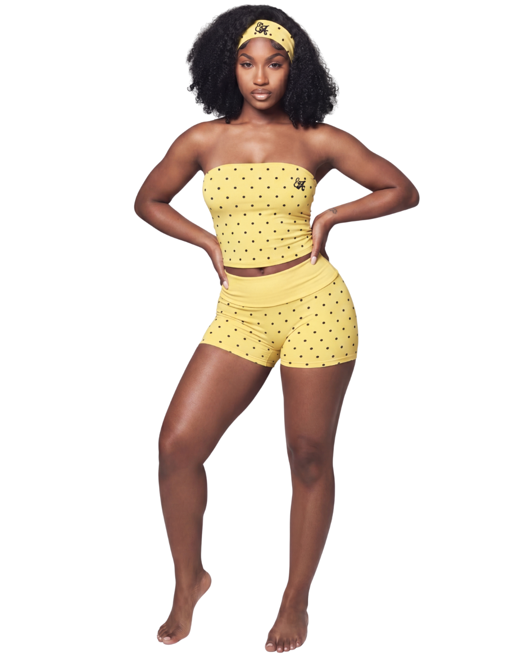 Buttercup Polka Dot Set