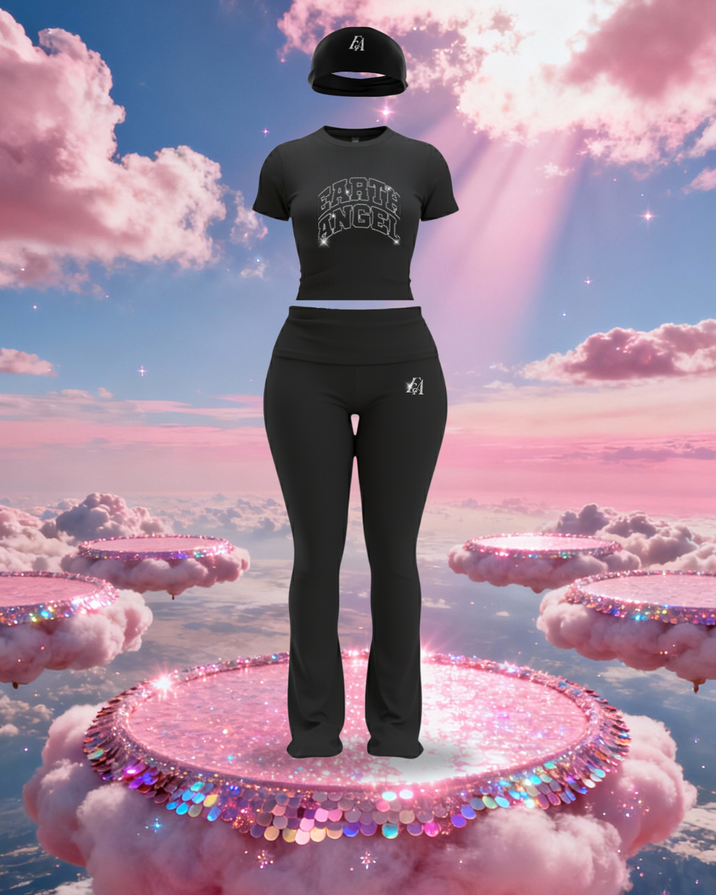 Black Pants Set