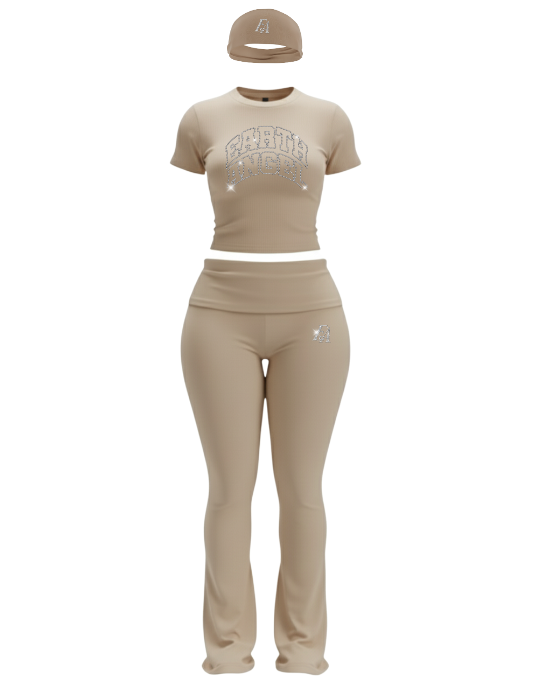 Nude Pants Set