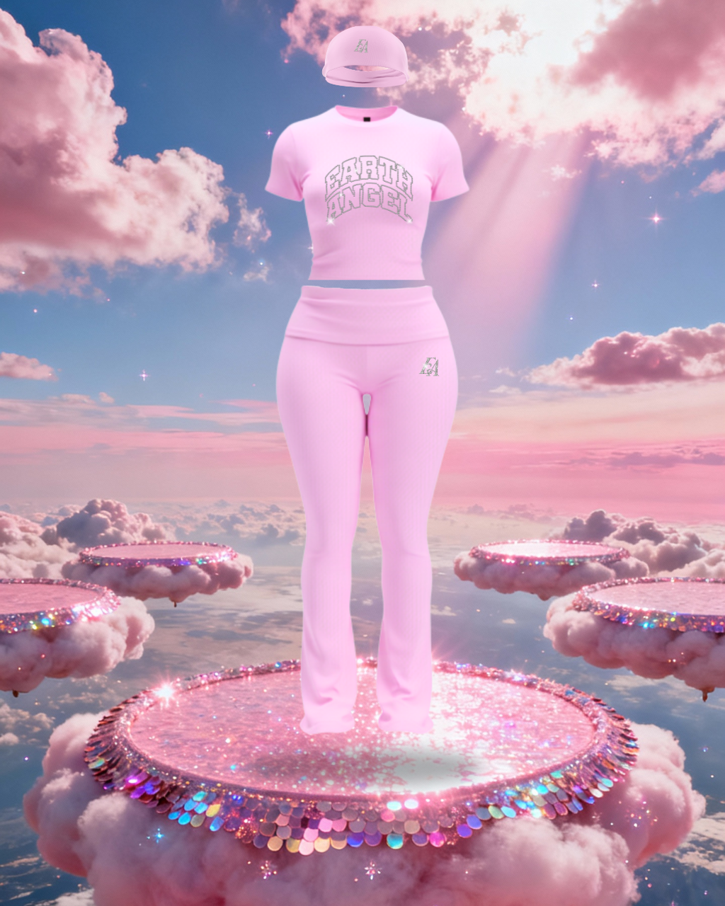 Pink Pants Set